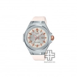 Casio Baby-G MSG-S500-7A White Resin Band Women Watch