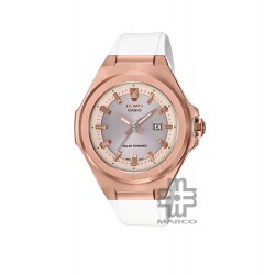 Casio Baby-G MSG-S500G-7A2 White Resin Band Women Watch