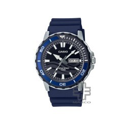 Casio General MTD-125-2AV Dark Blue Resin Band Men Watch