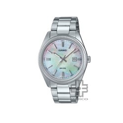 Casio General MTP-1302DS-7AV Silver Stainless Steel Band Men Watch