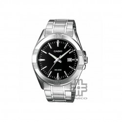 Casio General MTP-1308D-1AV Silver Stainless Steel Band Men Watch