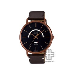 Casio General MTP-B105RL-1AV Dark Brown Leather Band Men Watch