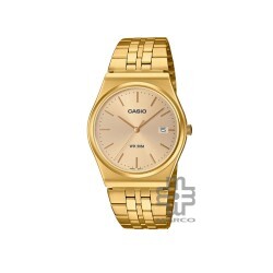 Casio General MTP-B145G-9AV Gold Stainless Steel Band Men Watch