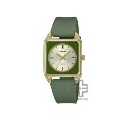 Casio General MTP-B170-3EV Green Resin Band Men Watch