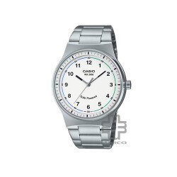 Casio General MTP-RS105D-7BV Silver Stainless Steel Band Men Watch