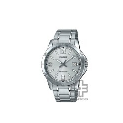 Casio General MTP-V004D-7B2 Silver Stainless Steel Band Men Watch