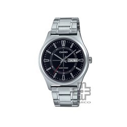 Casio General MTP-V006D-1C Silver Stainless Steel Band Men Watch