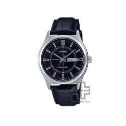 Casio General MTP-V006L-1C Black Leather Band Men Watch