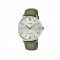 Casio General MTP-VT01L-3B Green Leather Band Men Watch