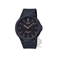 Casio General MW-240-1E2V Black Resin Band Men Watch