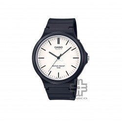 Casio General MW-240-7EV Black Resin Band Men Watch