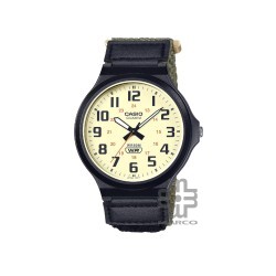 Casio General MW-240B-3BV Black Resin Band Men Watch / Women Watch / Unisex Watch