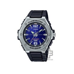 Casio General MWA-100H-2AV Black Resin Band Watch