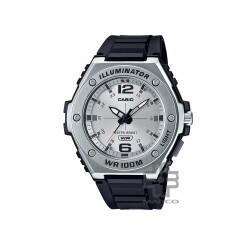 Casio General MWA-100H-7AV Black Resin Band Watch