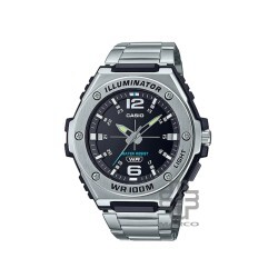 Casio General MWA-100HD-1AV Stainless Steel Band Watch