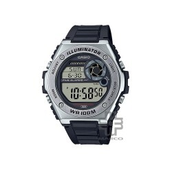 Casio General MWD-100H-1AV Black Resin Band Men Watch