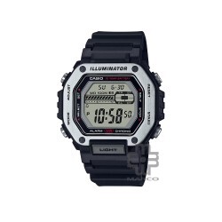 Casio General MWD-110H-1AV Black Resin Band Men Watch