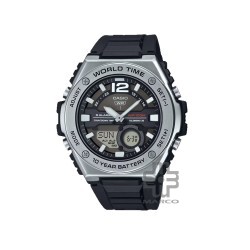 Casio General MWQ-100-1AV Black Resin Band Men Watch