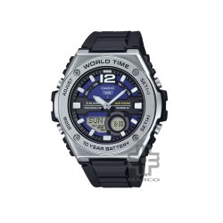 Casio General MWQ-100-2AV Black Resin Band Men Watch