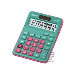 CASIO CALCULATOR MX-12B (Green & Red)