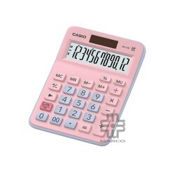 CASIO CALCULATOR MX-12B (Pink & Light Blue)