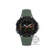 Caterpillar Ana-digit X MX-165-23-134 | Olive Green Orange | Rubber Strap | Analog Digital | Men Watch