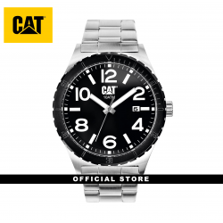 CAT CAMDEN 43MM NI-241-11-131 SILVER STAINLESS STEEL STRAP MEN WATCH