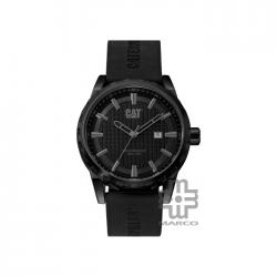 Caterpillar Architect NR-161-21-121 Black Silicone Analog Watch | 44M | 2Y Warranty