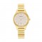 Titan Karishma NS2679YM01 Beige Dial Golden Stainless Steel Strap Quartz Women's Watch