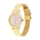 Titan Karishma NS2679YM01 Beige Dial Golden Stainless Steel Strap Quartz Women's Watch