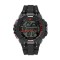 CAT BOLT DIGITAL OA-167-21-148 BLACK POLYURETHANE STRAP MEN WATCH