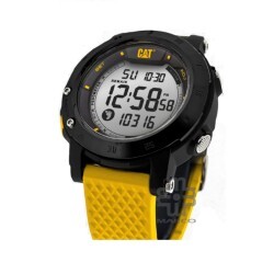 Caterpillar DIGITAL TREAD SERIES OP-167-27-247 YELLOW SILICON STRAP MEN WATCH