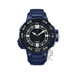 Caterpillar P3 Series P3-110-26-136 Blue Resin Watchstrap Analog Men Watch