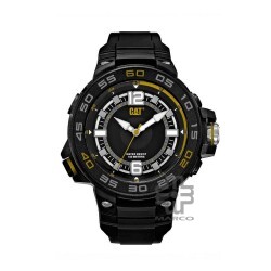 Caterpillar P3 Series Black P3-160-21-137 Resin Strap Watch