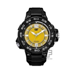 Caterpillar P3 Series  Black P3-160-21-731 Resin Strap Watch 