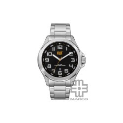 Caterpillar Operator PU-241-11-111 Black Stainless Steel Analog Watch | 3 Hand Movement | 10 ATM | 45MM | 2Y Warranty