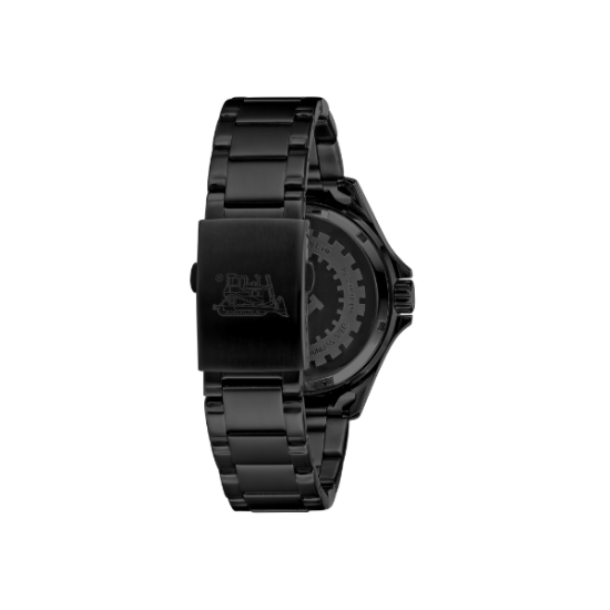 Caterpillar Operator PU-261-12-117 | All Black Stainless Steel | Analog Watch | 10 ATM | 45MM | 2Y Warranty