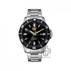 Caterpillar Moto PZ-141-11-121| Black Stainless Steel| Analogue Watch | 100M | 44.5MM | 2Y Warranty