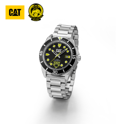 CAT x Harimau Malaya FAM 2.0 Limited Edition Men Watch | Analog | Stainless Steel Strap | 2 Years Warranty