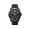 REEBOK BARBELL RD-BAR-G2-CBIB-B2 BLACK SILICON STRAP MEN WATCH