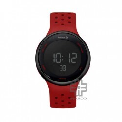 REEBOK ELEMENTS RD-ELE-G9-PBIR-BR RED SILICON STRAP MEN WATCH