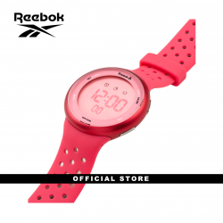 REEBOK ELEMENTS RD-ELE-G9-PPIP-PW PINK SILICON STRAP MEN WATCH