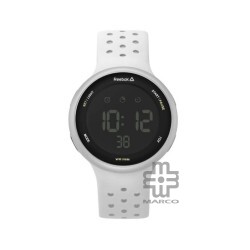 Reebok Elements RD-ELE-G9-PSIS-BY White Silicone Band Men Digital Watch