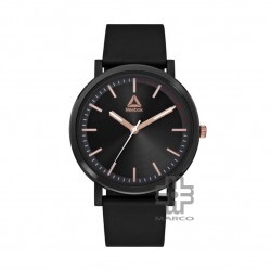 REEBOK FRAN RD-FRA-U2-PBPB-B3 BLACK RUBBER STRAP WOMEN WATCH