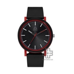 REEBOK FRAN RD-FRA-U2-PRPB-B4 BLACK RUBBER STRAP WOMEN WATCH