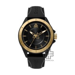 REEBOK RD-MAK-G2-PBIB-B2 BLACK RUBBER STRAP MEN WATCH