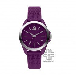 REEBOK PRISMA RD-PRI-L2-PVIV-V1 VELVET SILICON STRAP WOMEN WATCH