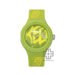 REEBOK FITNESS RF-TWG-G3-PGPG-GY GREEN PU STRAP MEN WATCH