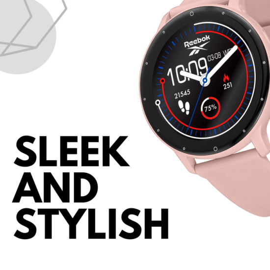 Reebok ActiveFit 2.0 RV-AF2-U0-PBIB-BB | Unisex Smartwatch | Warrior Black | 1.39' Display | 45MM | 30M Water Resistance