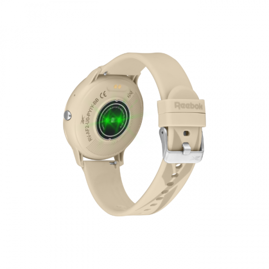 Reebok ActiveFit 2.0 RV-AF2-U0-PYIY-BB | Unisex Smartwatch | Beige | 1.39' Display | 45MM | 30M Water Resistance